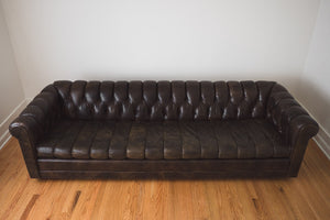 Leather Chesterfield