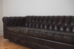 Leather Chesterfield
