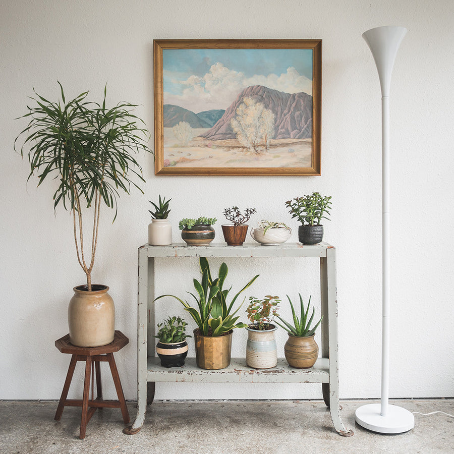 White Floor Lamp
