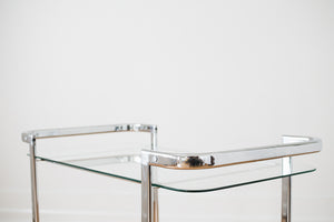 Chrome Bar Cart