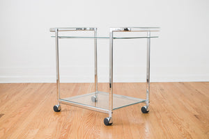 Chrome Bar Cart