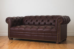 Leather Chesterfield