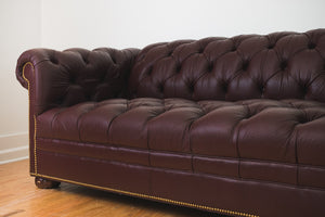 Leather Chesterfield