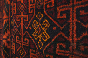 Hand-Knotted Wool Rug 5x7