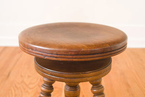 Clawfoot Piano Stool