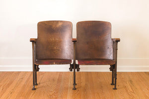 Antique Theater Chairs