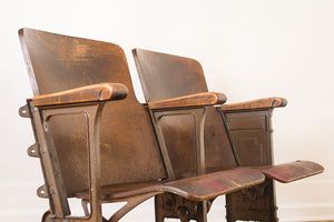Antique Theater Chairs