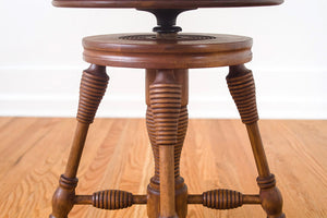 Clawfoot Piano Stool