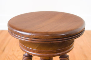 Clawfoot Piano Stool
