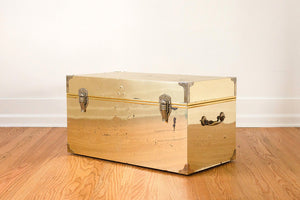 Brass Trunk Coffee Table
