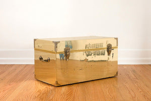 Brass Trunk Coffee Table