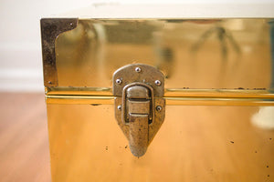 Brass Trunk Coffee Table