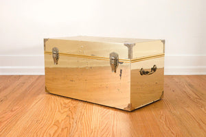 Brass Trunk Coffee Table