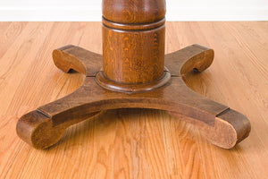 Quartersawn Oak Farm Table