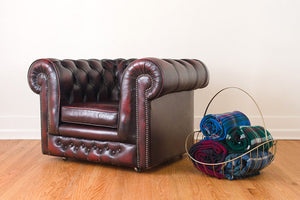 MCM Brass Blanket Holder