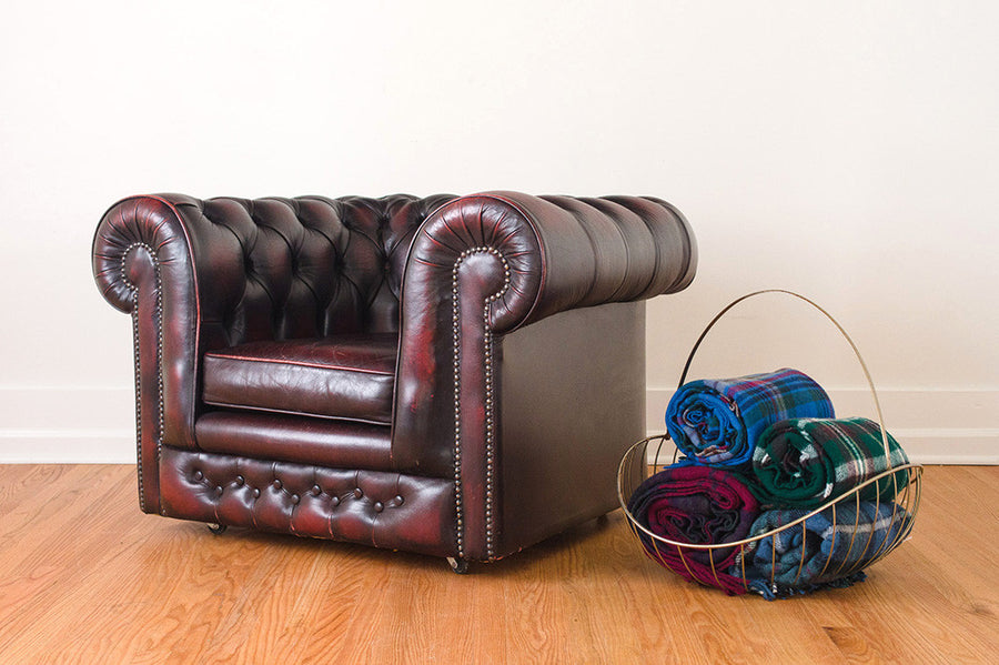 MCM Brass Blanket Holder