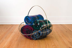 MCM Brass Blanket Holder