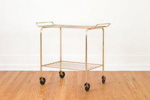 Brass Bar Cart