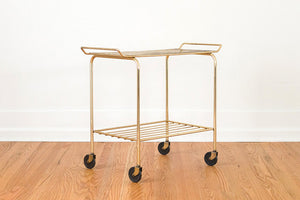 Brass Bar Cart