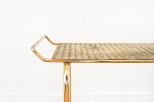 Brass Bar Cart