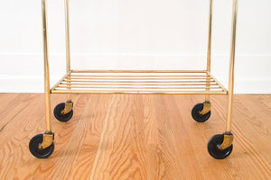 Brass Bar Cart