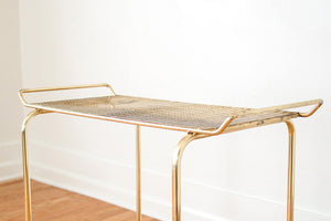 Brass Bar Cart
