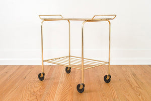 Brass Bar Cart
