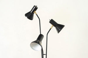 MCM Triple Floor Lamp
