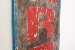 Industrial Barbershop Sign
