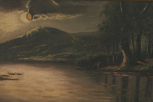 Original Campsite Painting