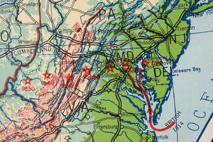 MCM East Coast Map