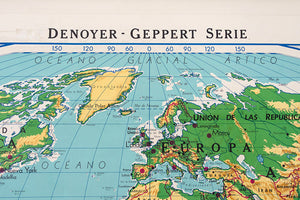 MCM Spanish World Map