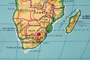 MCM Spanish World Map