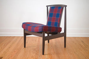 MCM Plaid Dux Chairs