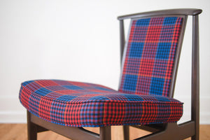 MCM Plaid Dux Chairs