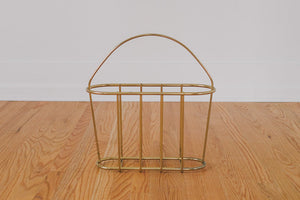 Brass Magazine Rack