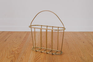 Brass Magazine Rack