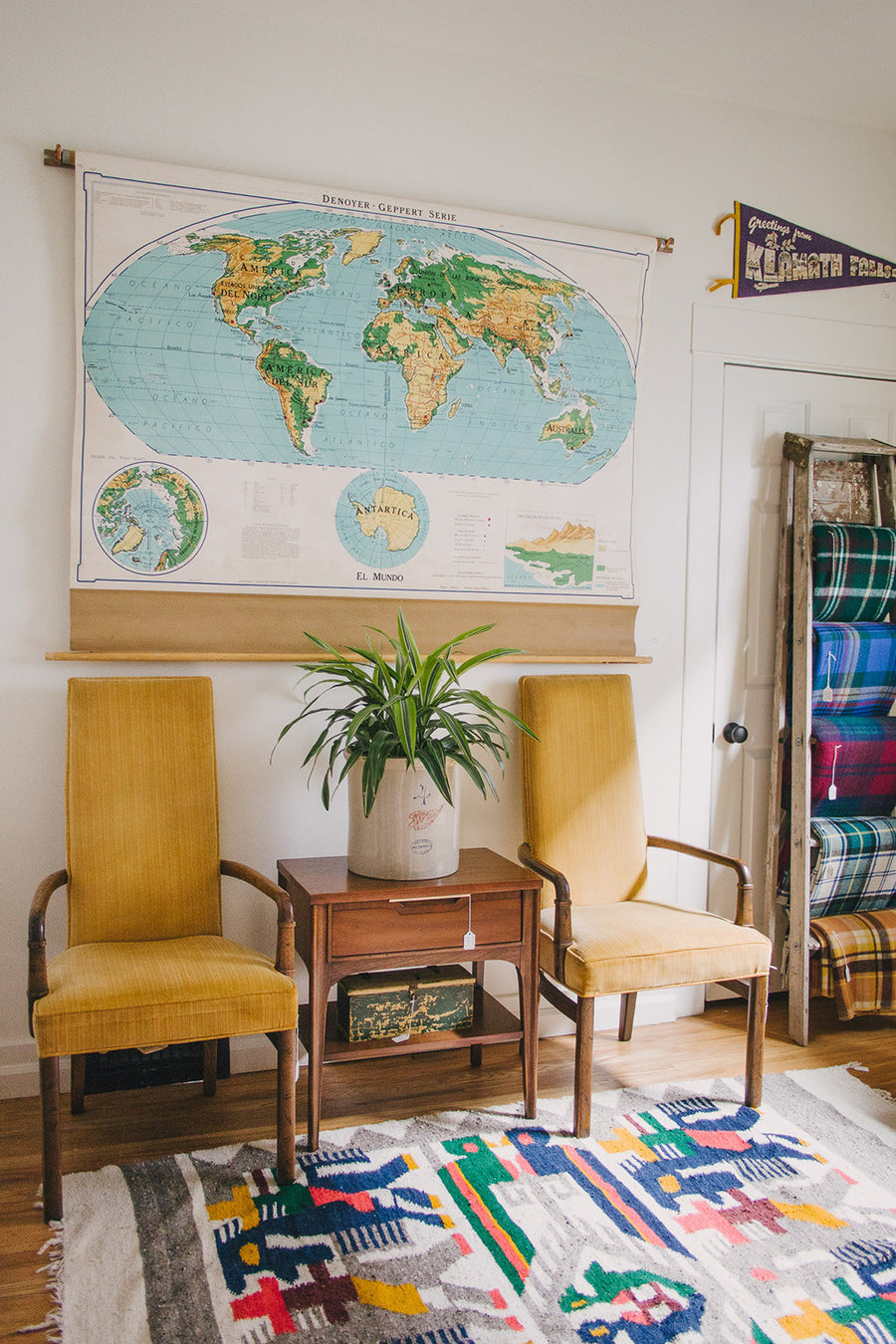 MCM Spanish World Map