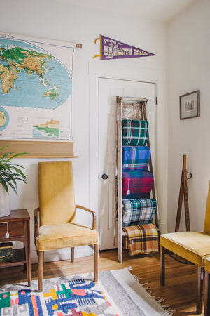 Scottish Tartan Wool Blanket