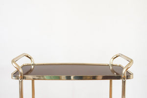 MCM Brass Bar Cart