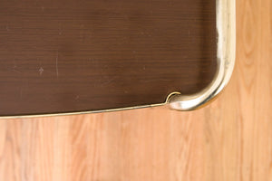 MCM Brass Bar Cart