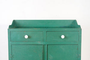 Green Farmhouse Cabinet