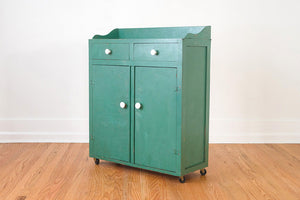 Green Farmhouse Cabinet