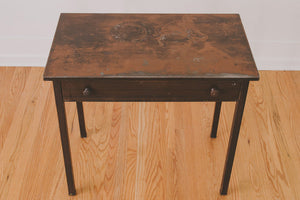 1930's Metal Writing Desk