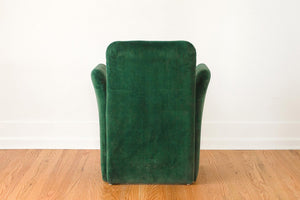 Mario Bellini Velvet Chairs
