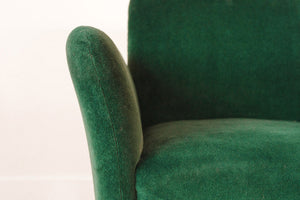 Mario Bellini Velvet Chairs