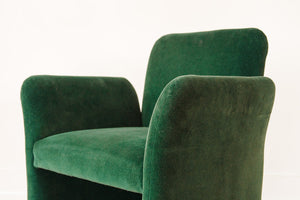 Mario Bellini Velvet Chairs