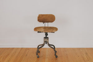 Deer Hide Desk Chair