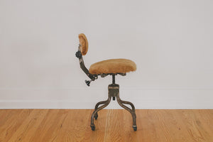 Deer Hide Desk Chair