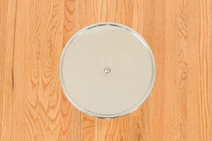 Chrome & Lucite Side Table